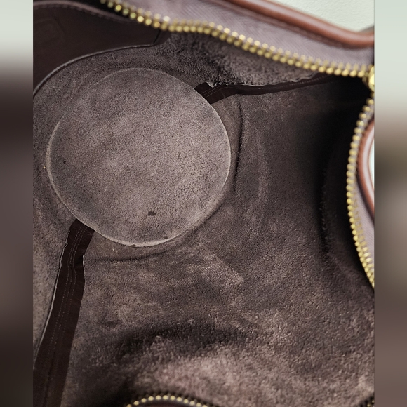 Vintage Coach Mahogany Duffle Sac #9085 - Picture 4 of 15